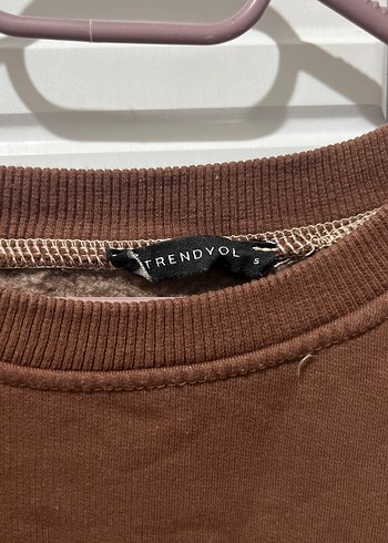 Kahverengi Kadın Uzun Kollu Sweatshirt - Görsel 3