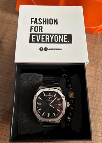 Daniel Klein Siyah Erkek Kol Saati - Görsel 3