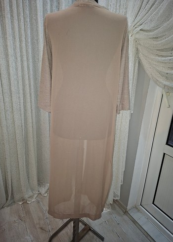 Bej Uzun Triko Kadın Hırka Jimmy Key - Görsel 3