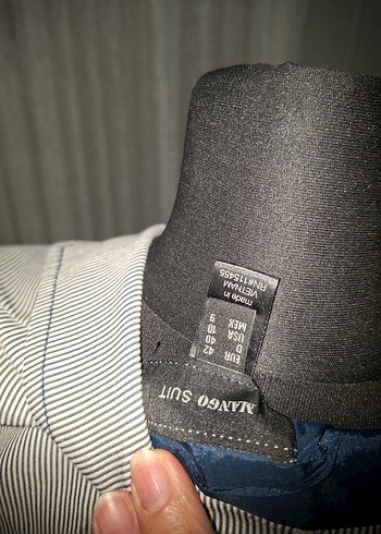 Düğmeli Gri Kadın Blazer Ceket - Görsel 5