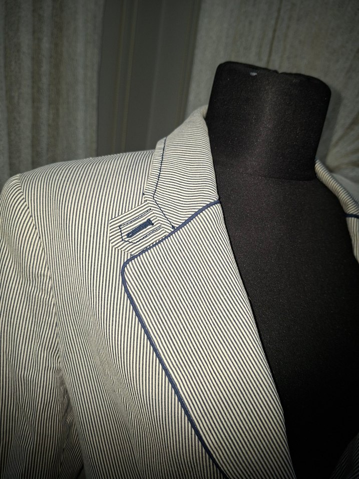 Düğmeli Gri Kadın Blazer Ceket - Görsel 2