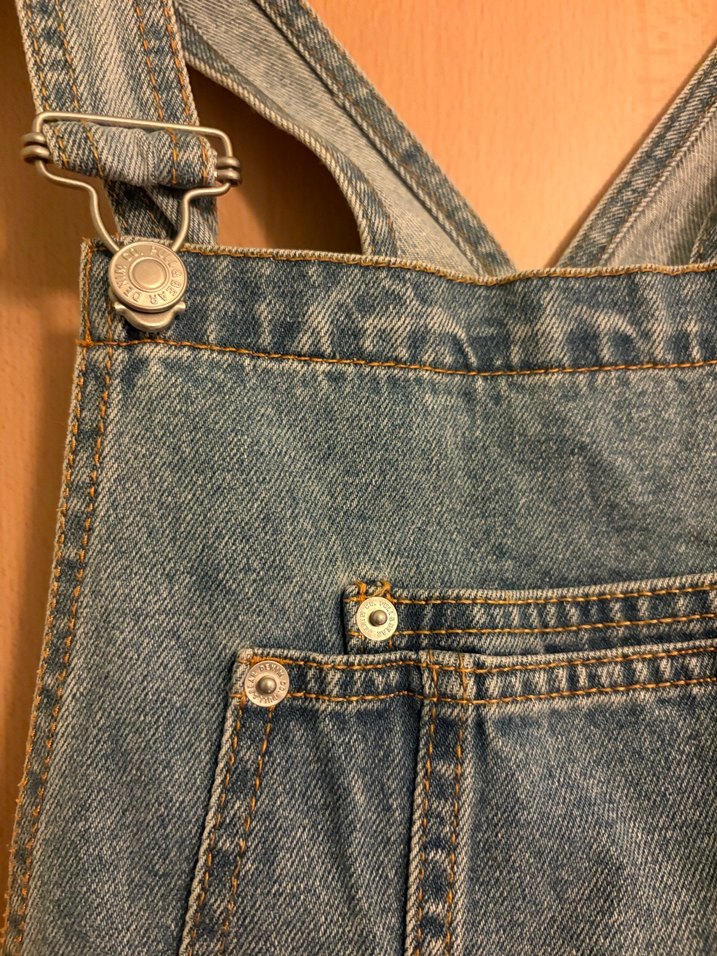 Pull and Bear Kot Salopet - Görsel 4