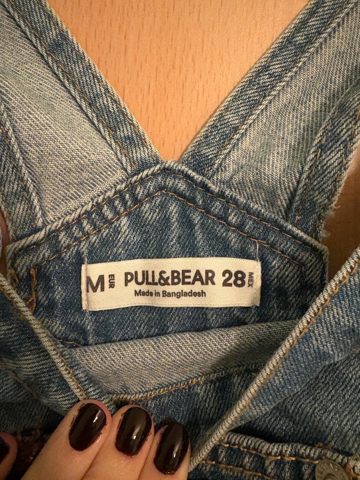 Pull and Bear Kot Salopet - Görsel 5