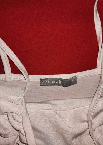 Beyaz İnce Askılı Kadın Büstiyer - Görsel 2