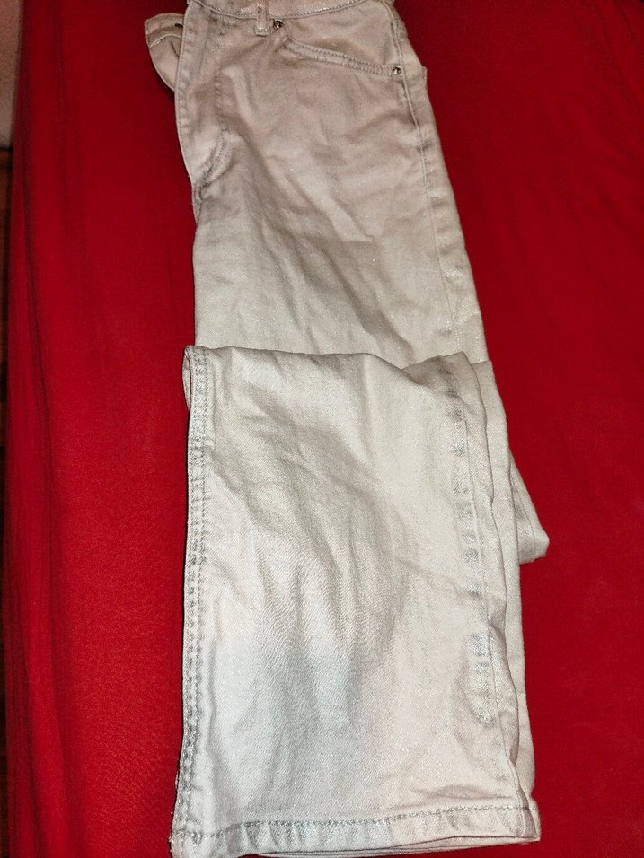 simli pantolon gri - Görsel 2