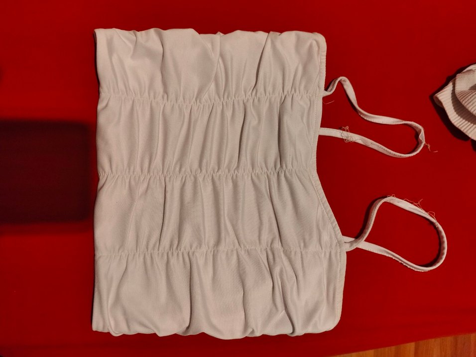 Bej Pilili Askılı Büstiyer - Görsel 2