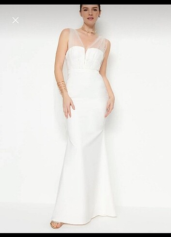 Beyaz elbise  - Görsel 3