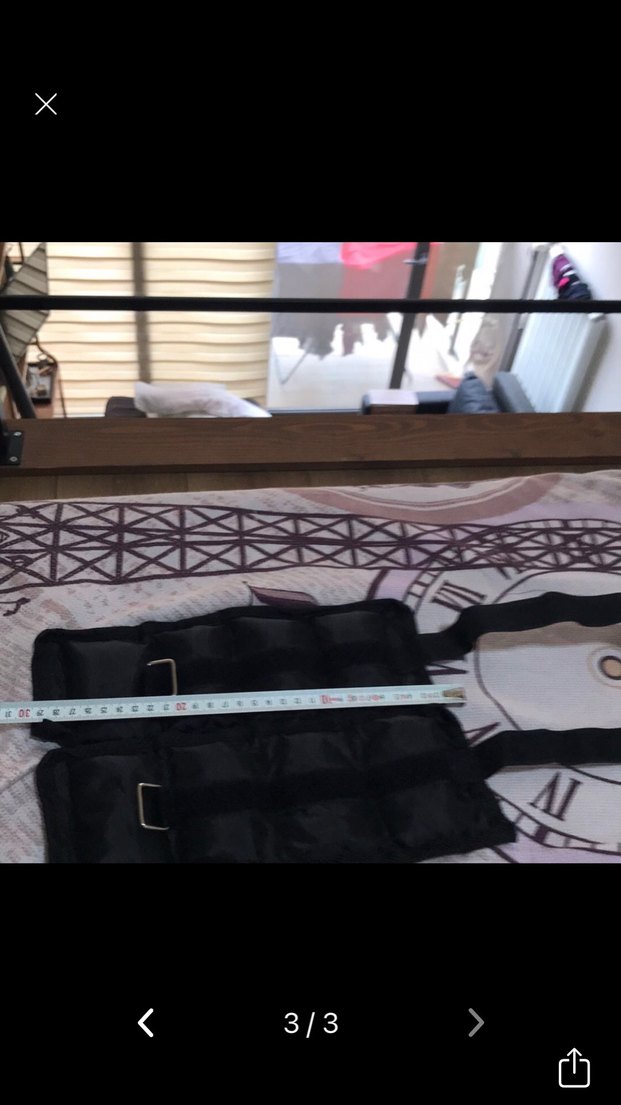 ProTECH Siyah ayak bilegi agirligi - Görsel 2