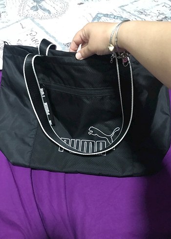 Puma Siyah Kadın Spor Çantası - Görsel 3
