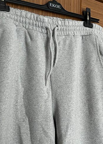 Gri Kadın Rahat Eşofman Altı - Görsel 2