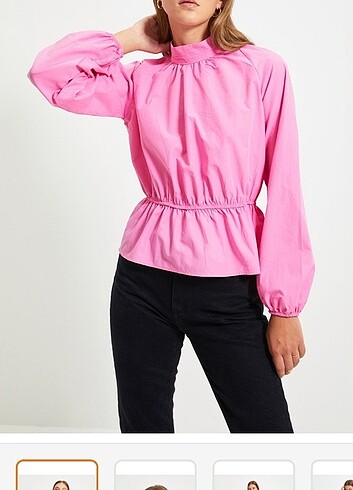 Pembe bluz