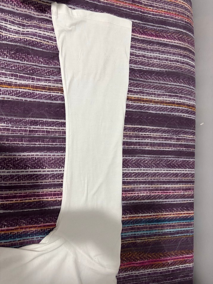 Kadın Beyaz Uzun Kollu Basic Bluz - Görsel 3