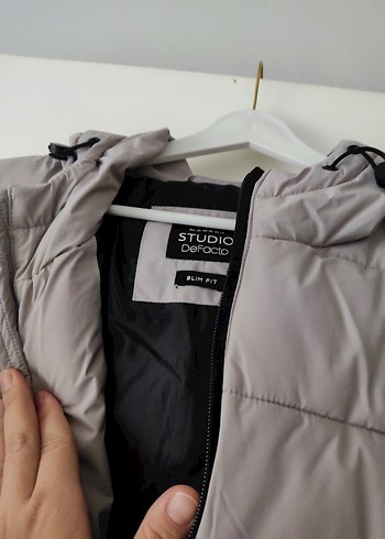 sıfır etiketli DeFacto erkek Su geçirmez mont - Görsel 5