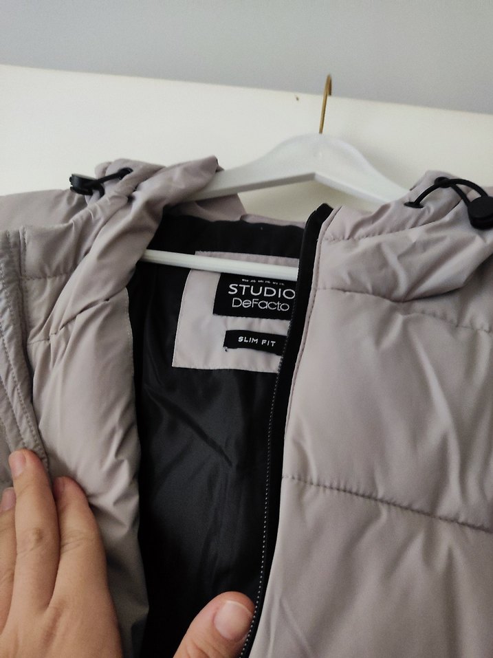 sıfır etiketli DeFacto erkek Su geçirmez mont - Görsel 5