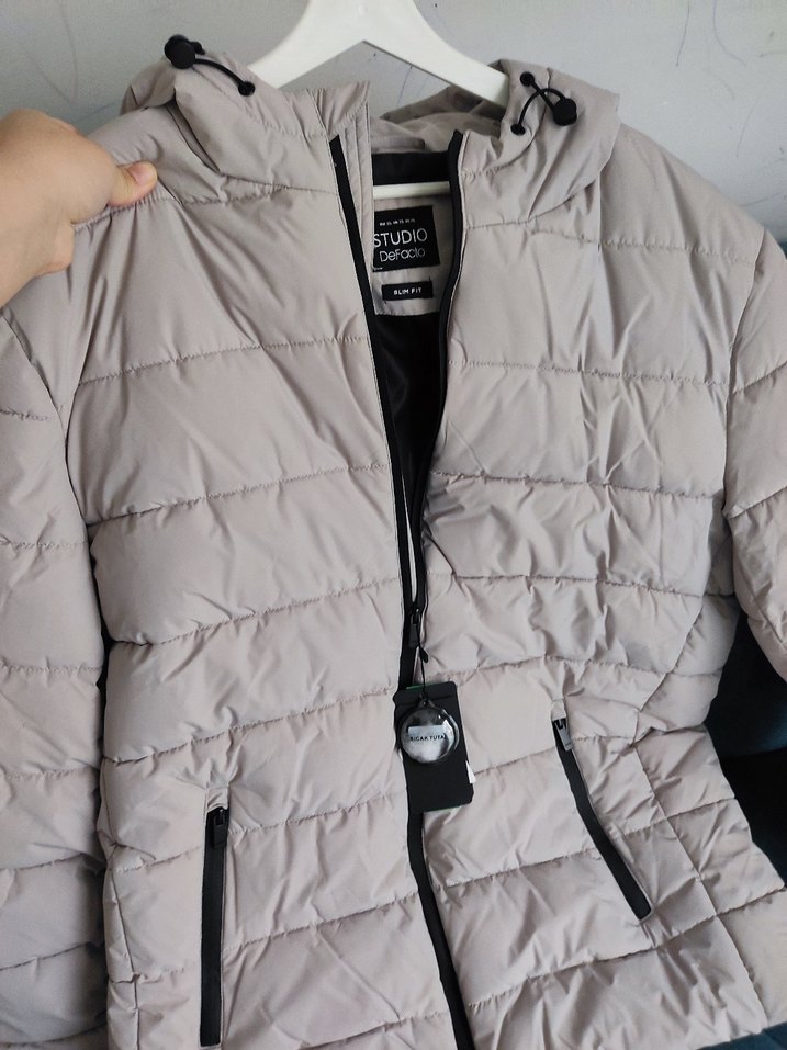 sıfır etiketli DeFacto erkek Su geçirmez mont - Görsel 4