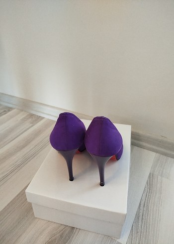 Mor Abiye Ayakkabı - Görsel 3