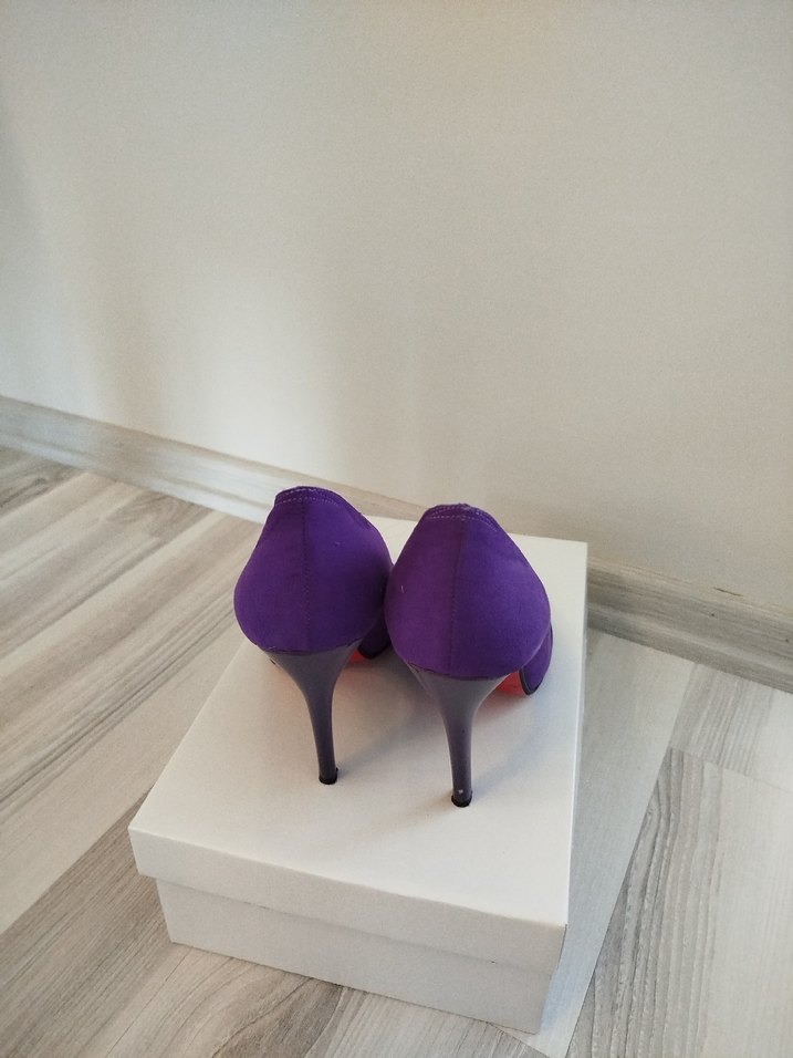 Mor Abiye Ayakkabı - Görsel 3
