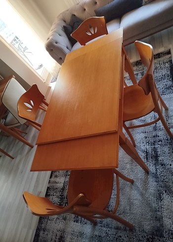 Ahşap Yemek Masası - Görsel 4