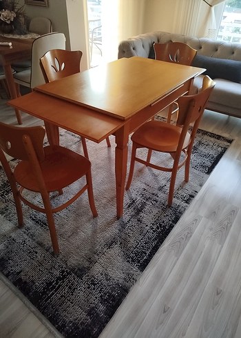 Ahşap Yemek Masası - Görsel 3