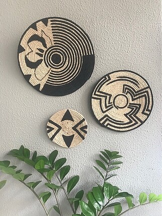Bohem Afrika Duvar Tabakları 3lü Seri ??