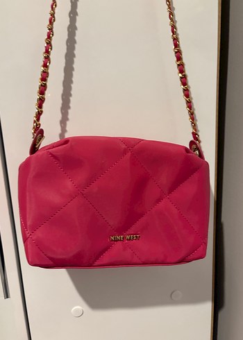 Pembe Zincir Detaylı Kadın Çanta - Görsel 2