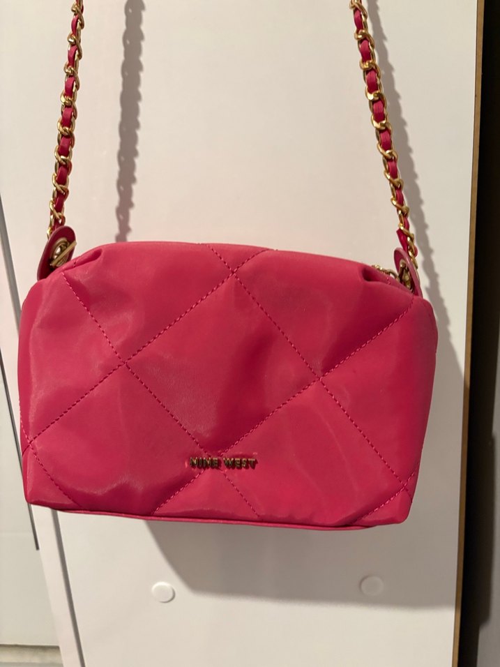 Pembe Zincir Detaylı Kadın Çanta - Görsel 3