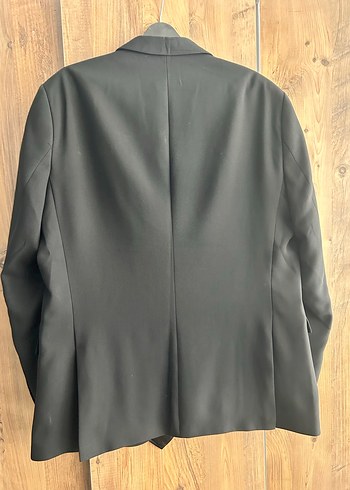 Düğmeli Gri Erkek Takım Elbise - Görsel 3