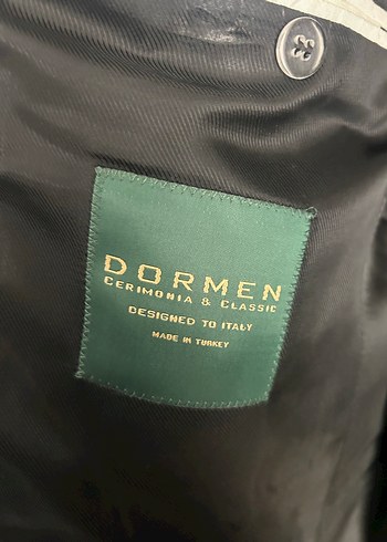 Düğmeli Gri Erkek Takım Elbise - Görsel 2