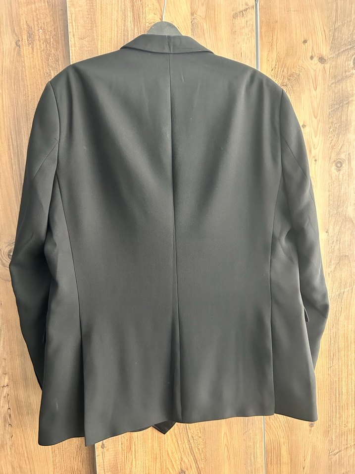 Düğmeli Gri Erkek Takım Elbise - Görsel 3