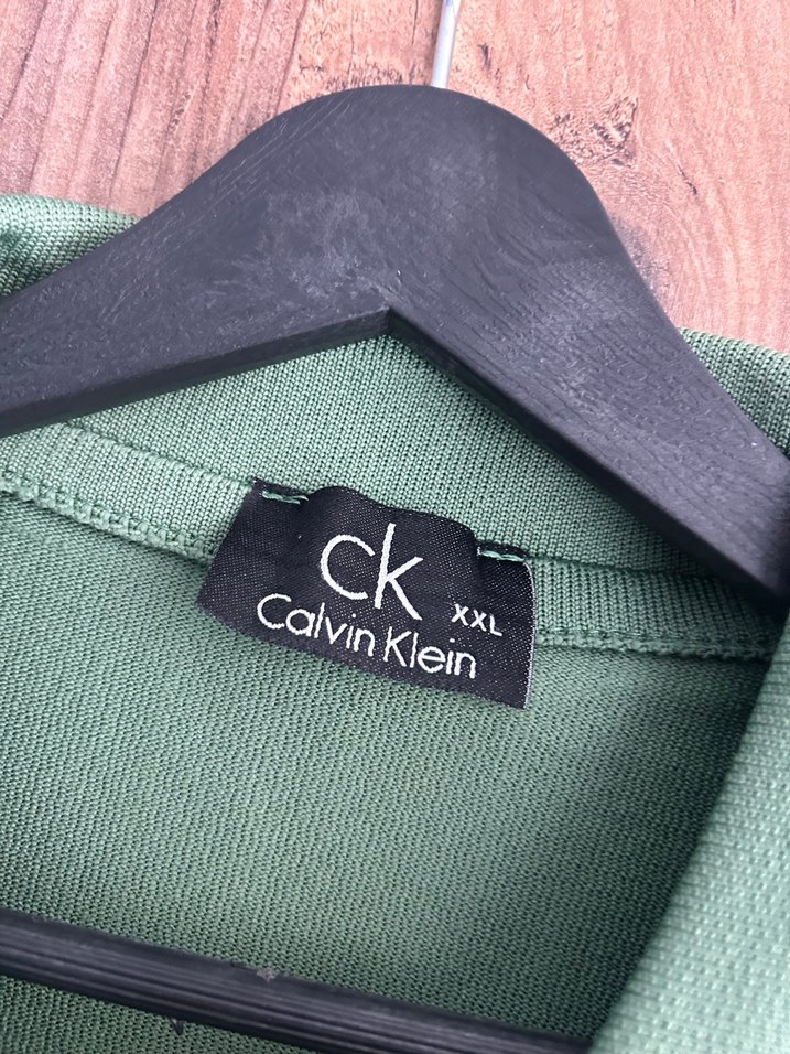 Yeşil Çizgili Erkek Polo Tişört - Görsel 2