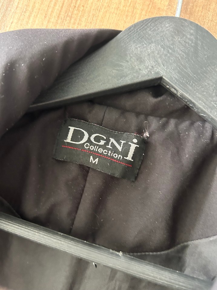 Kadın Siyah Midi Boy Fermuarlı Ceket - Görsel 2