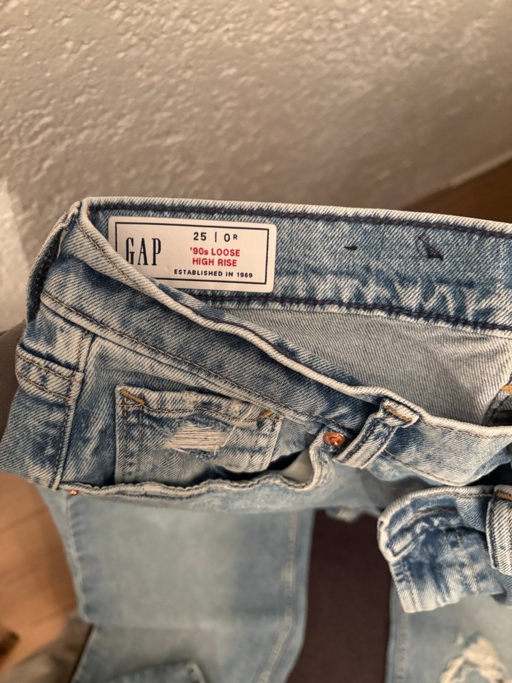 Kadın Mavi Straight Kesim Denim Jean - Görsel 3