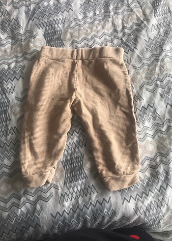 Bej Erkek Çocuk Örgü Rahat Pantolon - Görsel 2