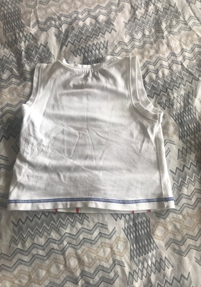 Erkek Çocuk Baskılı Kolsuz Tişört - Görsel 3