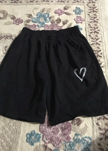 Siyah Mini Kadın Eşofman Altı - Görsel 3