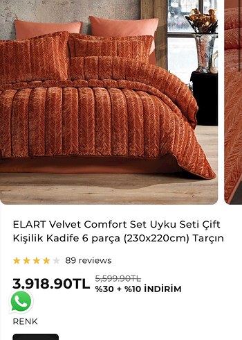 ELART Kadife Çift Kişilik Uyku Seti Gri - Görsel 4