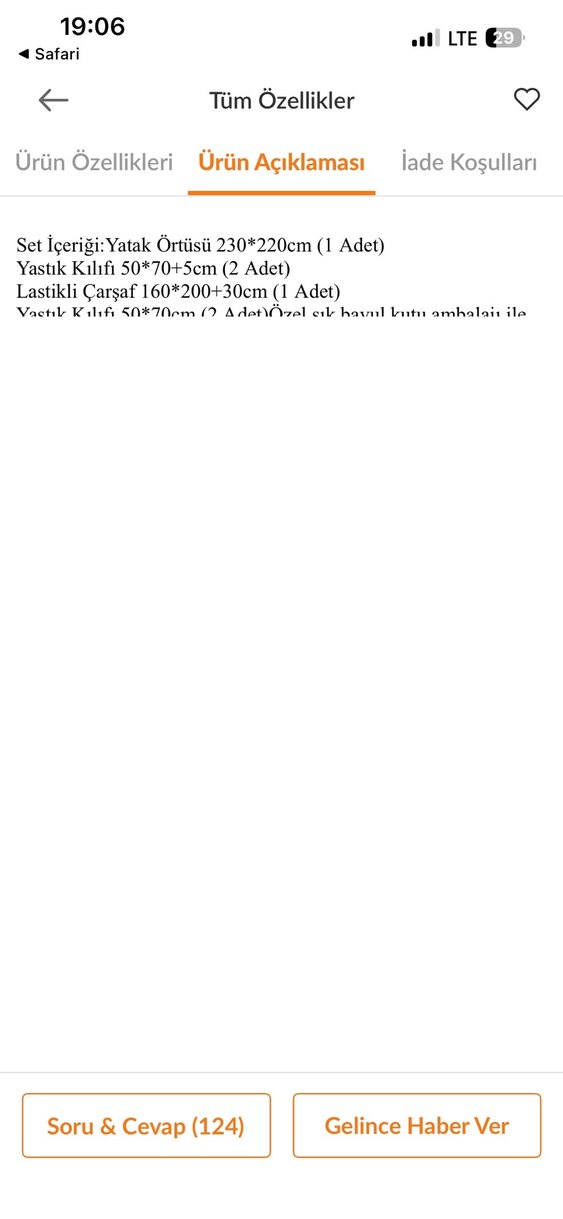 ELART Kadife Çift Kişilik Uyku Seti Gri - Görsel 3