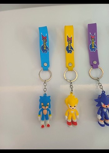 Sonic anahtarlıklar 4 adet - Görsel 4