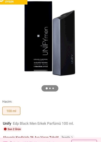 Gilles Cantuel Unify Men Parfüm 100 ml - Görsel 2
