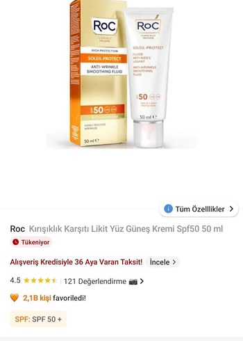 RoC Soleil-Protect Kırışıklık Karşıtı Güneş Sütü SPF 50 - Görsel 3