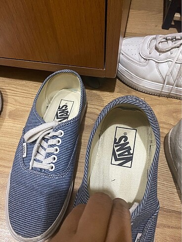 Vans çizgili vans