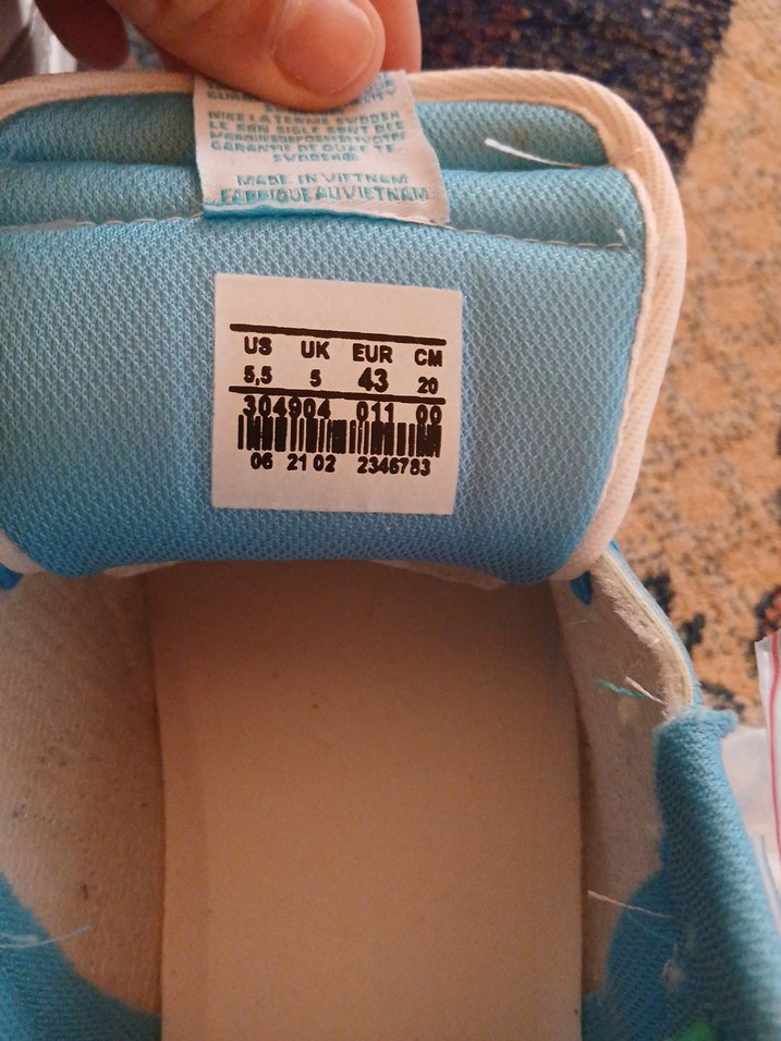 Nike SB Mavi Beyaz unisex Spor Ayakkabı - Görsel 4