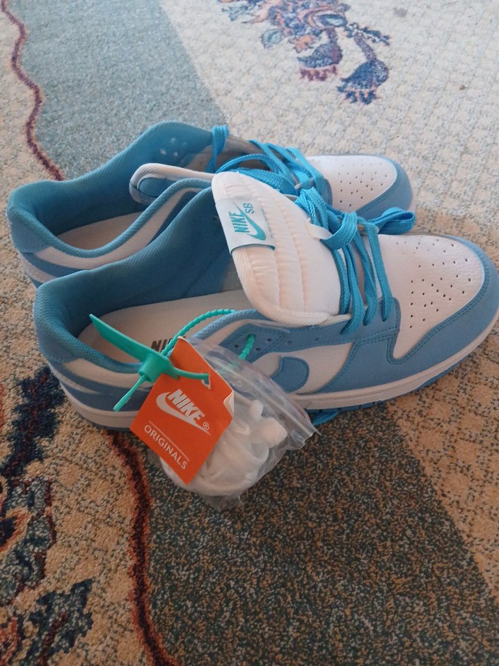 Nike SB Mavi Beyaz unisex Spor Ayakkabı - Görsel 2