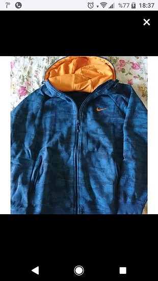 Nike Lacivert Kapşonlu Sweat Shirt 