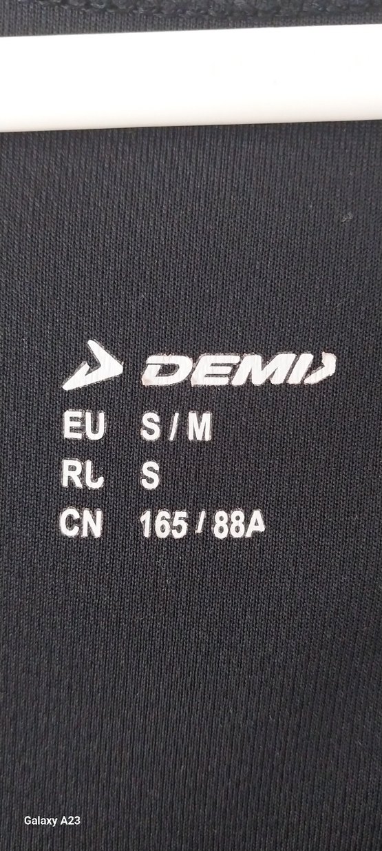 Siyah Kadın Spor  Demix Siyah Spor Atlet  Nefes Alan Kumaş - Görsel 3