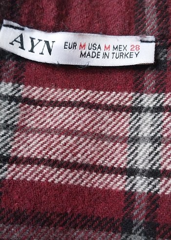 Kışlık Kalın Flanel Ekose Gömlek  M - Görsel 3