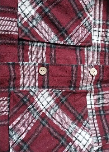 Kışlık Kalın Flanel Ekose Gömlek  M - Görsel 4