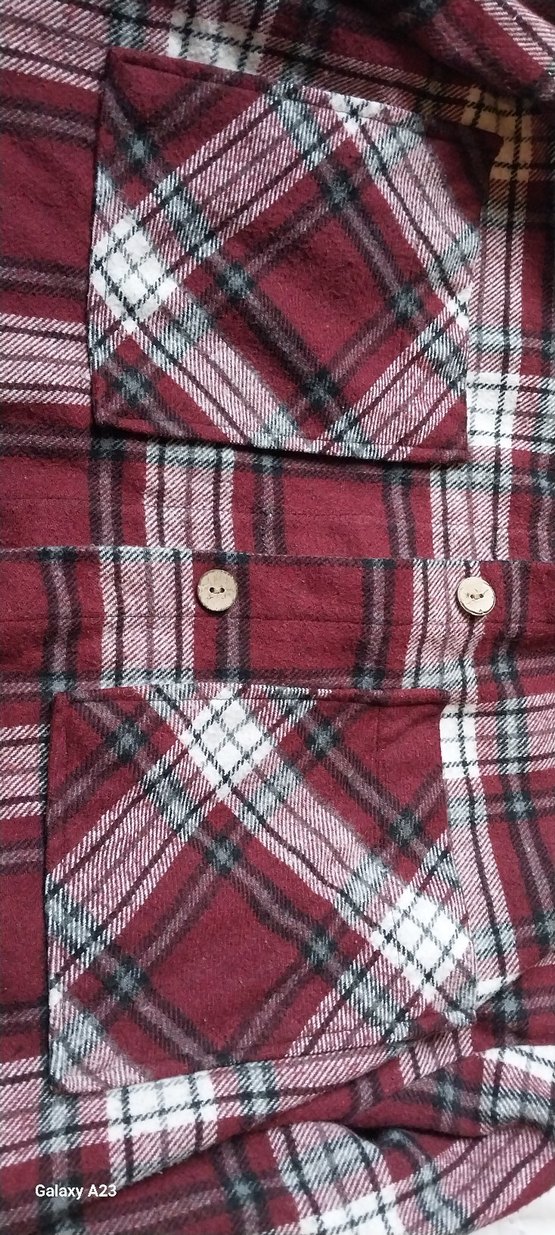 Kışlık Kalın Flanel Ekose Gömlek  M - Görsel 4