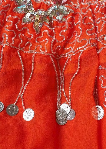 Oryantal Dans Kostümü Üst Etek - Görsel 5