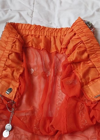 Oryantal Dans Kostümü Üst Etek - Görsel 6